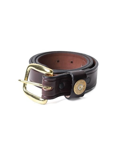 TORY LEATHER(トリーレザー)の「【TORY LEATHER】SPORTSMANS DREAM-A BELT WITH A GENUINE SHORT SHELL ON THE KEEPER(ベルト・メンズ・ブラウン系1/ブラウン系2・30inch)」の4枚目の写真