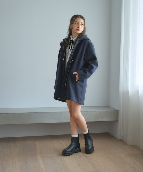 GLOBAL WORK（グローバルワーク）の「イージーケア/ショートジャケット/213911（テーラードジャケット・キッズ・ブラック/グレー系その他・150cm/160cm）」の12枚目の写真