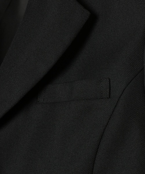 GLOBAL WORK（グローバルワーク）の「イージーケア/ショートジャケット/213911（テーラードジャケット・キッズ・ブラック/グレー系その他・150cm/160cm）」の7枚目の写真
