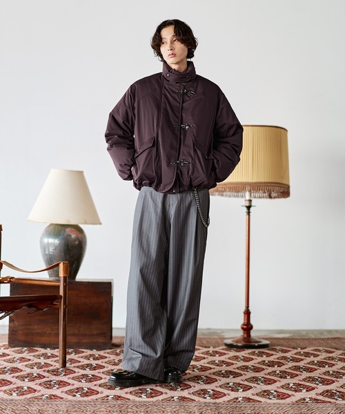 bleme ファイヤーマン ボリューム 中綿ブルゾン（700フィルパワー）M Bleme ダウンジャケット ダウン ファイヤーマン ボリューム 中綿