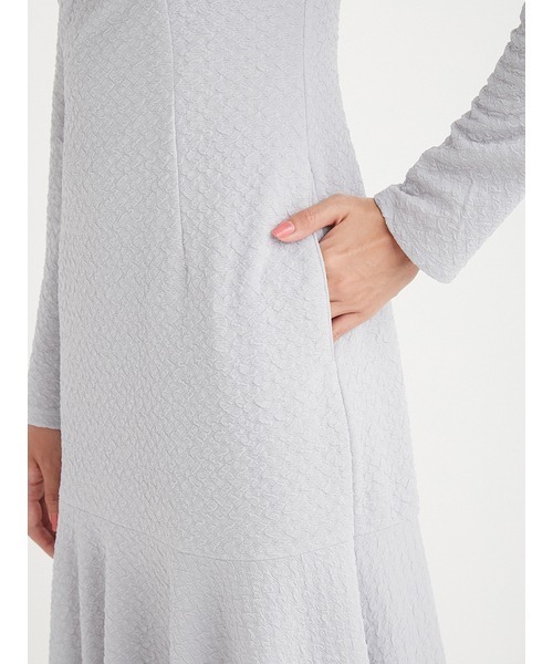 CELFORD（セルフォード）の「マテリアルカシュクールワンピース