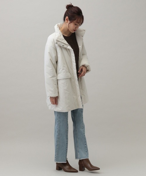 GLOBAL WORK(グローバルワーク)の「MATINEE LINE/ブークレケーブルニット/149911(ニット/セーター・レディース・チャコールグレー/グレイッシュベージュ/ブラウン・MEDIUM/LARGE)」の11枚目の写真