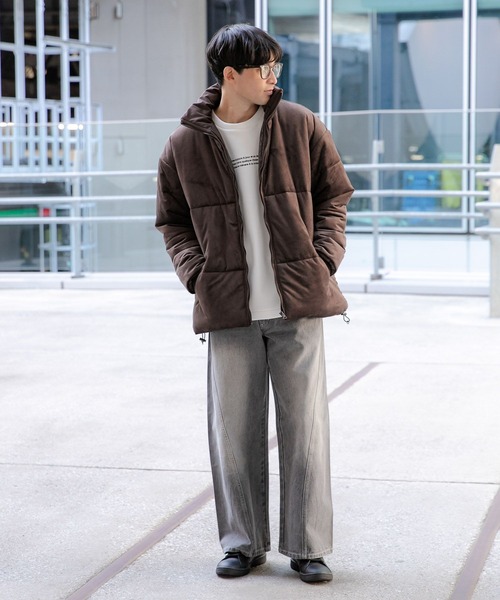 LAKOLE(ラコレ)の「スエード中綿ブルゾン / 140617(ブルゾン・メンズ・ブラック/ブラウン・LARGE/X-LARGE/MEDIUM)」の10枚目の写真