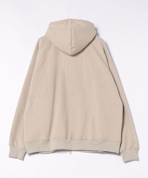 aimoha(アイモハ)の「裏起毛カジュアルオーバーサイズ・フルジップパーカー (AW)(パーカー・レディース・パープル/ネイビー/ピンク/オレンジ/ダークベージュ・FREE)」の6枚目の写真