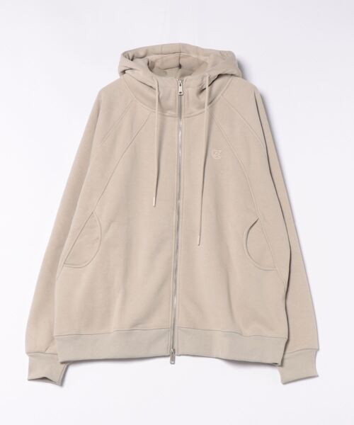 aimoha(アイモハ)の「裏起毛カジュアルオーバーサイズ・フルジップパーカー (AW)(パーカー・レディース・パープル/ネイビー/ピンク/オレンジ/ダークベージュ・FREE)」の11枚目の写真