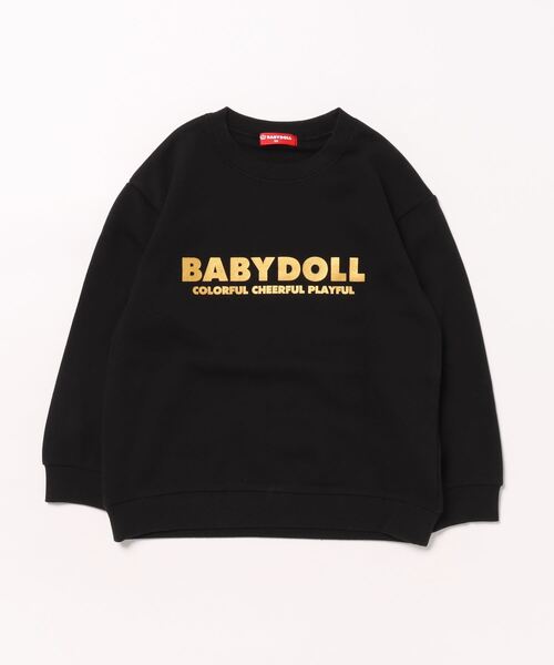BABYDOLL(ベビードール)の「親子お揃い つながるトレーナー 0443K(スウェット・キッズ・ホワイト系1/ホワイト系2/ブラック系2/ブラック系1・80cm/90cm/100cm/110cm/120cm/130cm/140cm/150cm)」の19枚目の写真