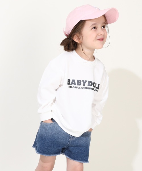 BABYDOLL(ベビードール)の「親子お揃い つながるトレーナー 0443K(スウェット・キッズ・ホワイト系1/ホワイト系2/ブラック系2/ブラック系1・80cm/90cm/100cm/110cm/120cm/130cm/140cm/150cm)」の17枚目の写真