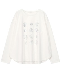 Plantation ナチュラルライン　長袖Tシャツ ホワイト プランテーション Plantation ナチュラルライン長袖Tシャツ ホワイト プランテーション