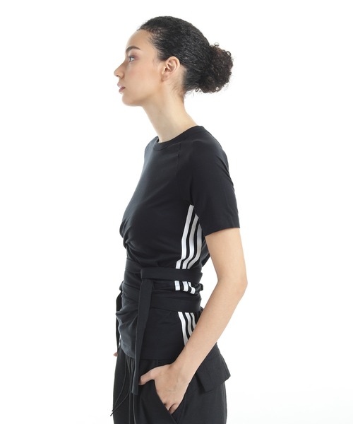 Y-3(ワイスリー)の「W TNC SS TEE(Tシャツ/カットソー・レディース・ブラック・X-SMALL/XX-SMALL/LARGE/MEDIUM/SMALL)」の2枚目の写真