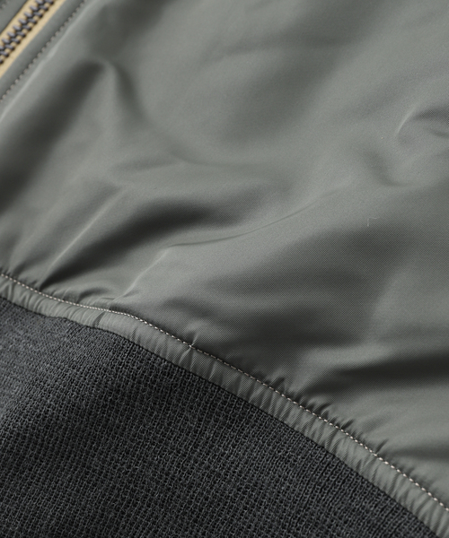 marka(マーカ)の「marka(マーカ) MA-1 M24C18BL02C(MA-1・メンズ・カーキ/ブラック・3/2)」の8枚目の写真