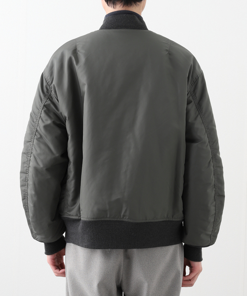 marka(マーカ)の「marka(マーカ) MA-1 M24C18BL02C(MA-1・メンズ・カーキ/ブラック・3/2)」の11枚目の写真