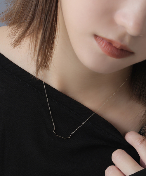 セール】5角モチーフネックレス K10（ネックレス）｜Lilas（リラ