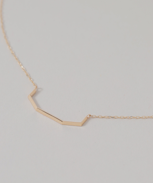 セール】5角モチーフネックレス K10（ネックレス）｜Lilas（リラ