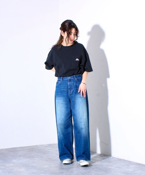 KELTY(ケルティ)の「【KELTY×GLOSTER】別注ワンポイント ポケットTシャツ ワンポイントワッペン(Tシャツ/カットソー・メンズ・ホワイト/チャコールグレー/アッシュグレー/ブラック・S/M/L)」の16枚目の写真