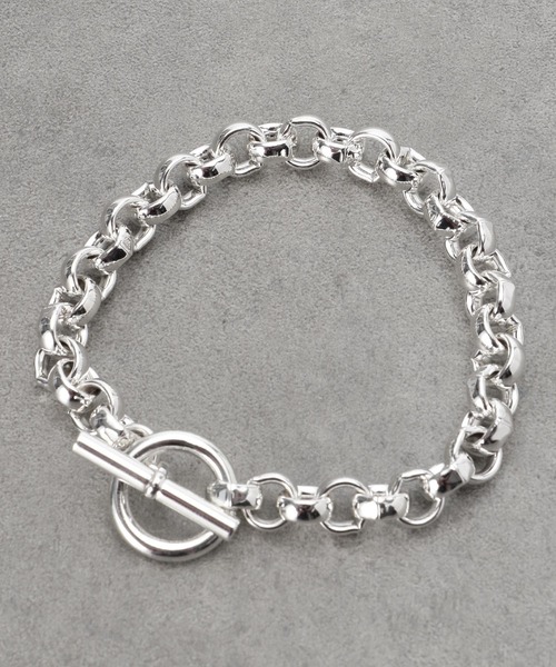 FREAK'S STORE（フリークスストア）の「限定展開 甲丸 チェーン ブレスレット（ブレスレット・メンズ・シルバー・ONE SIZE）」の2枚目の写真