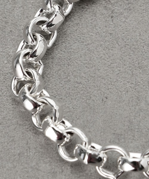 FREAK'S STORE（フリークスストア）の「限定展開 甲丸 チェーン ブレスレット（ブレスレット・メンズ・シルバー・ONE SIZE）」の3枚目の写真