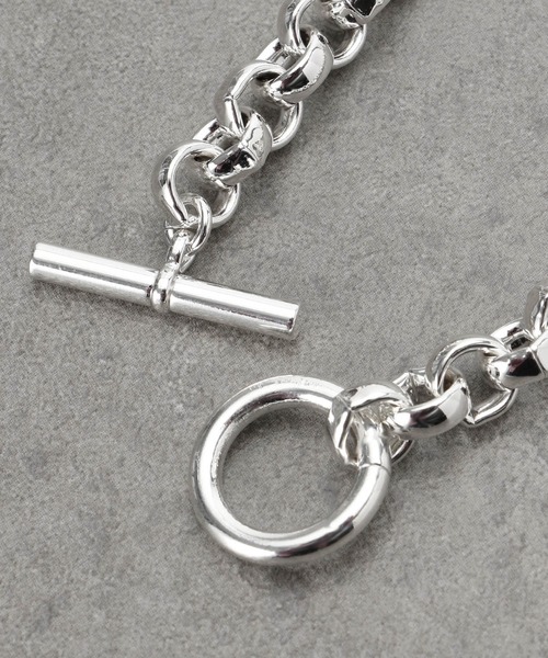 FREAK'S STORE（フリークスストア）の「限定展開 甲丸 チェーン ブレスレット（ブレスレット・メンズ・シルバー・ONE SIZE）」の4枚目の写真