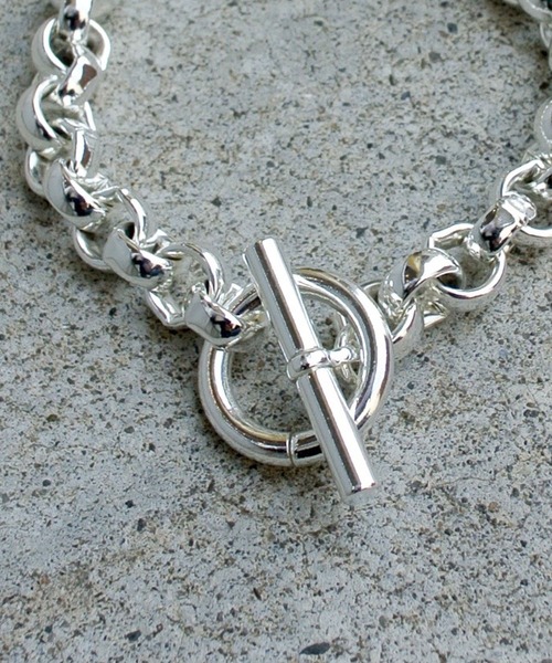 FREAK'S STORE（フリークスストア）の「限定展開 甲丸 チェーン ブレスレット（ブレスレット・メンズ・シルバー・ONE SIZE）」の5枚目の写真