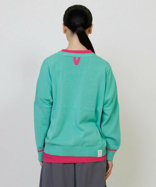 FRAPBOIS（フラボア）の「ドライカーデ カーディガン（カーディガン/ボレロ・レディース・ネイビー/ミント/ラベンダー・1/2）」の20枚目の写真