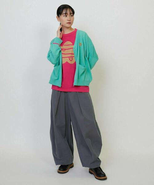 FRAPBOIS（フラボア）の「ドライカーデ カーディガン（カーディガン/ボレロ・レディース・ネイビー/ミント/ラベンダー・1/2）」の15枚目の写真