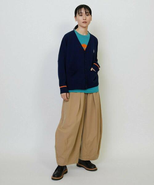 FRAPBOIS（フラボア）の「ドライカーデ カーディガン（カーディガン/ボレロ・レディース・ネイビー/ミント/ラベンダー・1/2）」の4枚目の写真