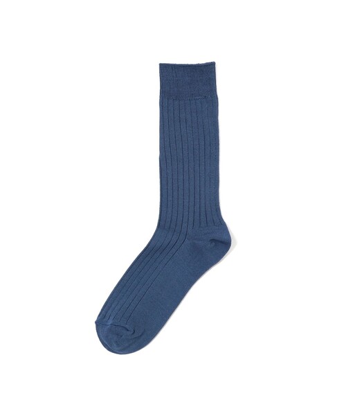 B:MING by BEAMS(ビーミングバイビームス)の「カラー リブソックス(ソックス/靴下・メンズ・ブルー系その他3/オフホワイト/ブラック/ケリーグリーン/オレンジ系その他5・ONE SIZE)」の1枚目の写真