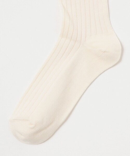 B:MING by BEAMS(ビーミングバイビームス)の「カラー リブソックス(ソックス/靴下・メンズ・ブルー系その他3/オフホワイト/ブラック/ケリーグリーン/オレンジ系その他5・ONE SIZE)」の7枚目の写真
