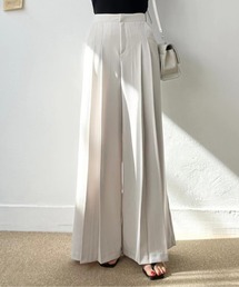 AMAJI（アマジ）の「タックワイドパンツ（その他パンツ）」