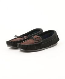 Lloyd Footwear(ChtbgEFA)LLOYD FOOTWEAR SHOEMAKER British Moccasin / Dark Brown Suede (Rubber Sole)(JV/fbLV[Y)