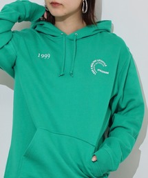 MODISH GAZE カップルイラスト裏毛フーディ(ATHLEISURE)