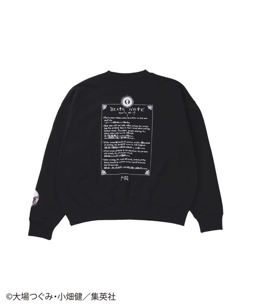 MSG(エムエスジー)の「MSG×DEATH NOTE 別注ルーズシルエット裏毛スウェットプルオーバー(スウェット・メンズ・ブラック系1/ブラック系2/ブラック系3・S/M/L/XL)」の17枚目の写真