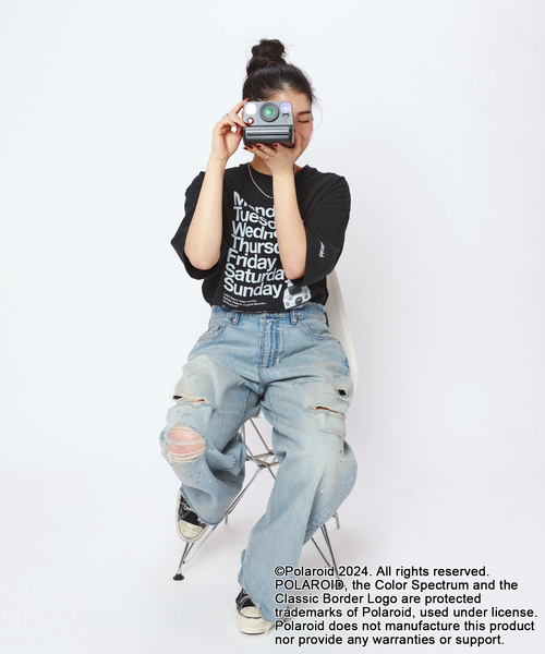 JOHNBULL/ジョンブル】POLAROID SX-70-1 Tsh（Tシャツ/カットソー