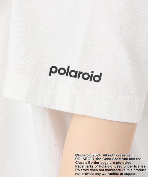 Johnbull(ジョンブル)の「【JOHNBULL/ジョンブル】POLAROID SX-70-1 Tsh(Tシャツ/カットソー・レディース・ホワイト/ブラック・FREE)」の9枚目の写真