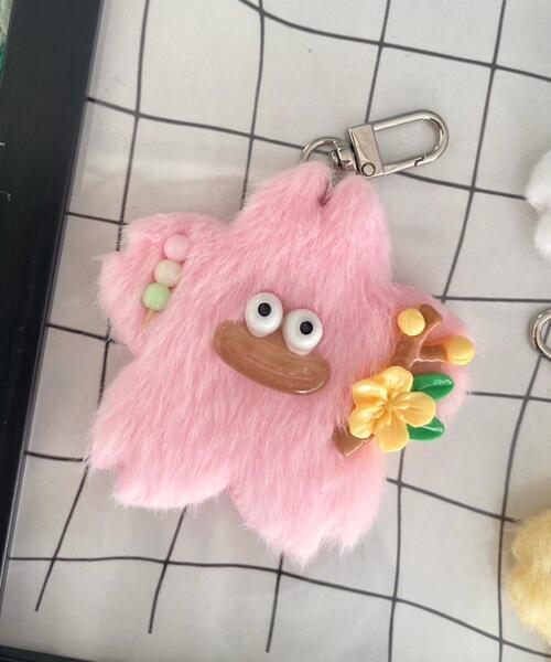 WEGO/チェリブロモンスターぬいぐるみキーホルダー（キーホルダー