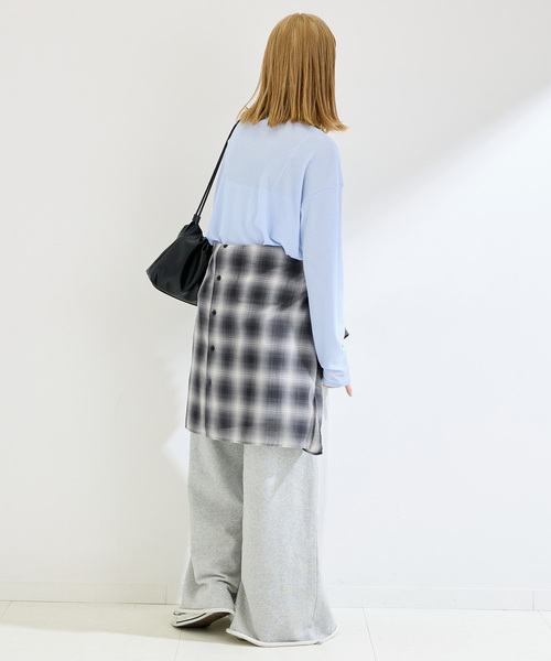 【アンちゃん】ZOY　ハーフジップTシャツ 　ベスト　モックネックTシャツ alexander wang - 【ラスト1点】 SHORT SLEEVE TEE WITH NY PUFF