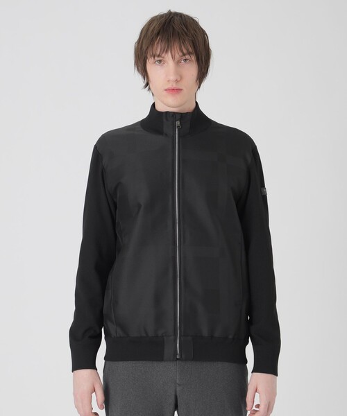 BLACK LABEL CRESTBRIDGE（ブラックレーベル・クレストブリッジ）の「シャドーチェックコンビニットブルゾン（ブルゾン・メンズ・ブラック/ホワイト系その他・L/XL/M）」の16枚目の写真