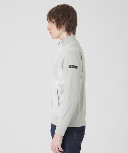 BLACK LABEL CRESTBRIDGE（ブラックレーベル・クレストブリッジ）の「シャドーチェックコンビニットブルゾン（ブルゾン・メンズ・ブラック/ホワイト系その他・L/XL/M）」の10枚目の写真