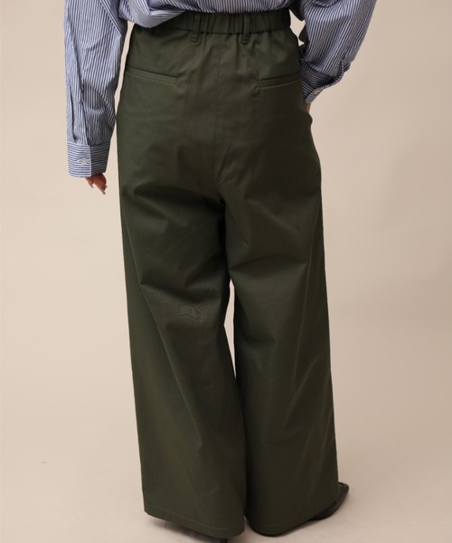 aimoha（アイモハ）の「ツータックワイドスラックス（スラックス・メンズ・カーキ/チャコール/アイボリー・マルチサイズ）」の13枚目の写真