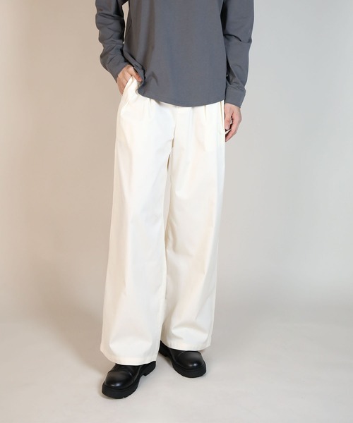 aimoha（アイモハ）の「ツータックワイドスラックス（スラックス・メンズ・カーキ/チャコール/アイボリー・マルチサイズ）」の15枚目の写真