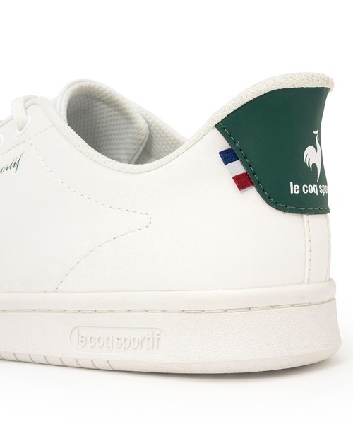 le coq sportif（ルコックスポルティフ）の「ラ ローラン SI  /  LA ROLAND SI（スニーカー・メンズ・ホワイト×グリーン・22.5cm/23.0cm/23.5cm/24.0cm/24.5cm/25.0cm/25.5cm/26.0cm/26.5cm/27.0cm/27.5cm）」の11枚目の写真