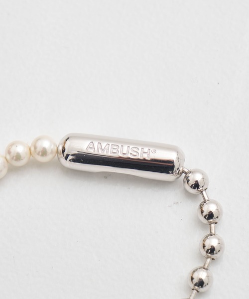 AMBUSH★レターブロック エンベリッシュド ブレスレット ♡手元に在庫あり♡AMBUSH チェーンブレスレット 2色 (AMBUSH