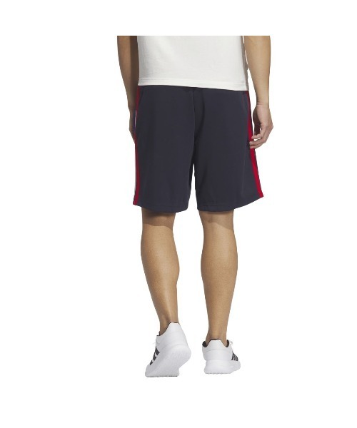 adidas(アディダス)の「アディダス adidas スリーストライプス レギュラーフィット ダブルニットショーツ(その他パンツ・メンズ・ブラック×ホワイト/ブラック×ブラック/ブルー系その他・LL/3L/S/M/L)」の12枚目の写真