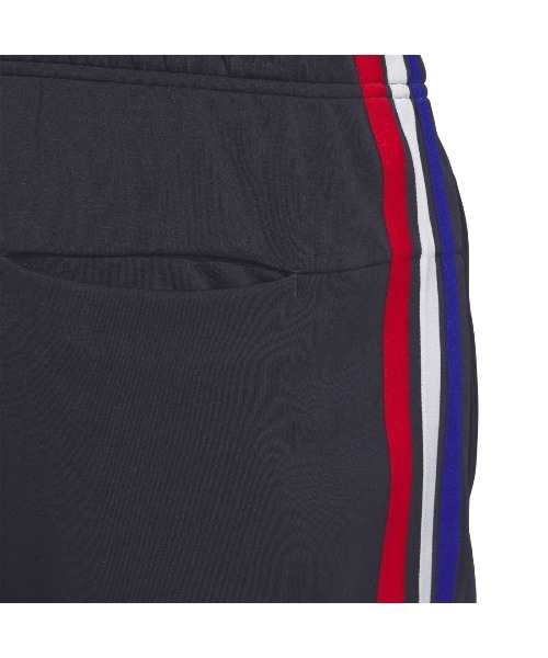 adidas(アディダス)の「アディダス adidas スリーストライプス レギュラーフィット ダブルニットショーツ(その他パンツ・メンズ・ブラック×ホワイト/ブラック×ブラック/ブルー系その他・LL/3L/S/M/L)」の15枚目の写真