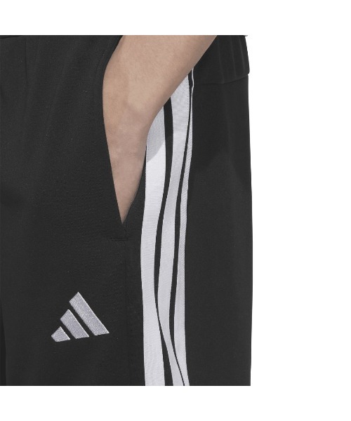adidas(アディダス)の「アディダス adidas スリーストライプス レギュラーフィット ダブルニットショーツ(その他パンツ・メンズ・ブラック×ホワイト/ブラック×ブラック/ブルー系その他・LL/3L/S/M/L)」の6枚目の写真
