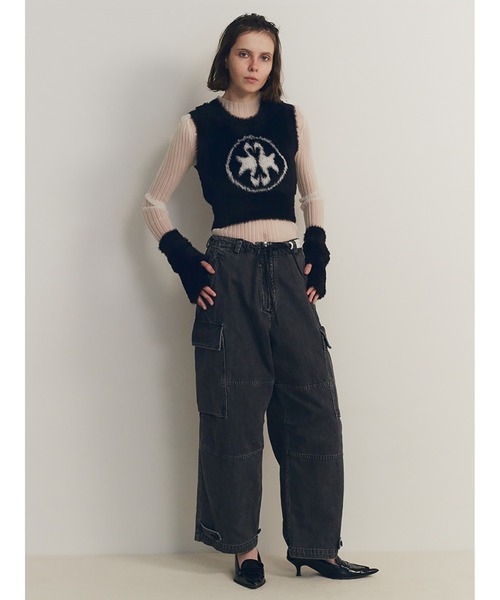 SORIN（ソリン ）の「Fur Like Knit Vest & Mittens Set（ベスト