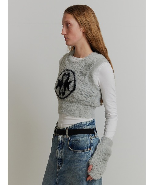 SORIN（ソリン ）の「Fur Like Knit Vest & Mittens Set（ベスト
