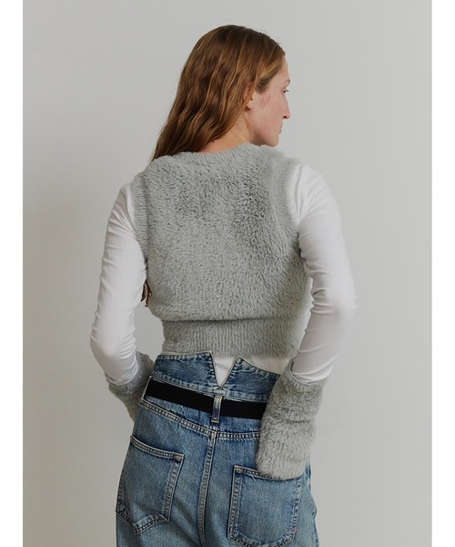トップス sorin Fur Like Knit Vest & Mittens Set SORIN（ソリン ）の