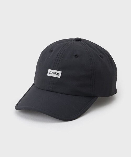 OUTDOOR PRODUCTS(アウトドアプロダクツ)の「【OUTDOOR PRODUCTS】別注 ナイロンキャップ(キャップ・レディース・ホワイト/ブラック/ベージュ・99)」の1枚目の写真