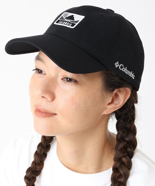 Columbia(コロンビア)の「UVカット Columbia/アモヌーサックフォールズ キャップ/コロンビア(キャップ・レディース・ブラック/ベージュ・ONE SIZE)」の1枚目の写真