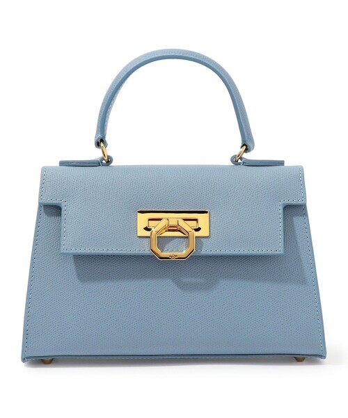 だ*ん様 値下げ！【美品】CARBOTTI カルボッティハンドバッグ　水色 CARBOTTI GRETA 245 ハンドバッグ（ハンドバッグ）｜CARBOTTI